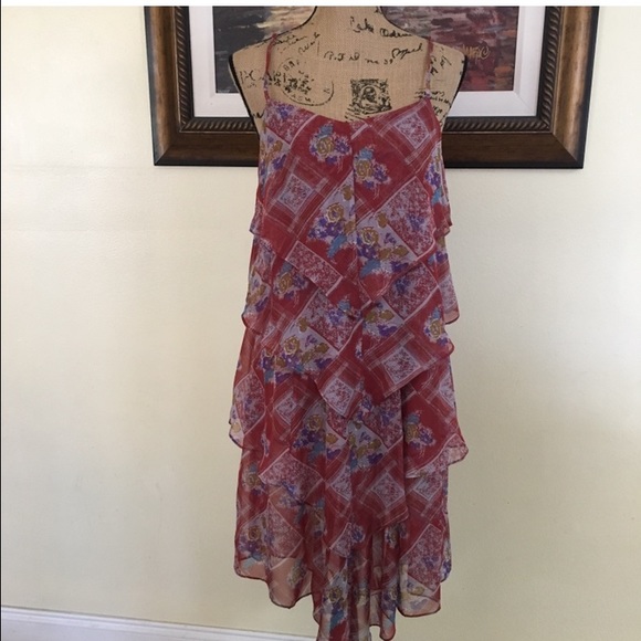 Free People NWOT Ruffled Dress - Picture 3 of 6